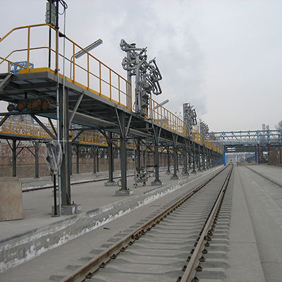 ذراع تحميل وتفريغ صهاريج الشاحنات في شركة CNPC - فرع Lanzhou